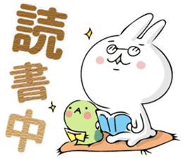 Rabbit&Tortoise.spin-off by peco sticker #9211489