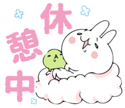 Rabbit&Tortoise.spin-off by peco sticker #9211503