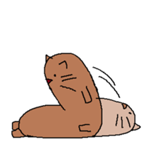 My name is long cat. sticker #9211508