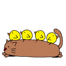 My name is long cat. sticker #9211511