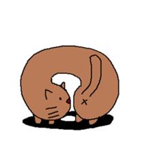 My name is long cat. sticker #9211514