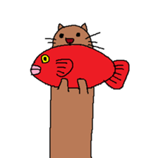 My name is long cat. sticker #9211526