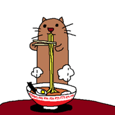 My name is long cat. sticker #9211538