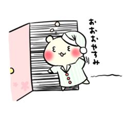 Adorable Kumako & Chibikuma 7 sticker #9211630