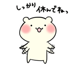 Adorable Kumako & Chibikuma 7 sticker #9211631