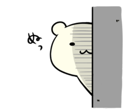 Adorable Kumako & Chibikuma 7 sticker #9211634