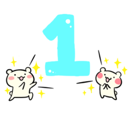 Adorable Kumako & Chibikuma 7 sticker #9211649