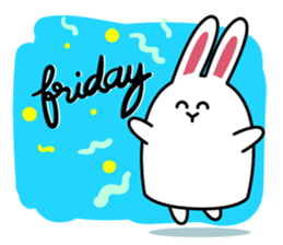 A-Shi Rabbit 3 sticker #9211905