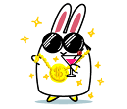 A-Shi Rabbit 3 sticker #9211913