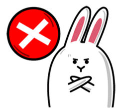 A-Shi Rabbit 3 sticker #9211922