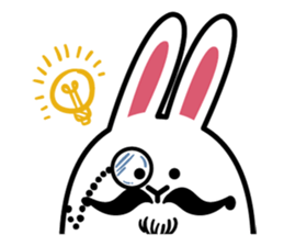 A-Shi Rabbit 3 sticker #9211931