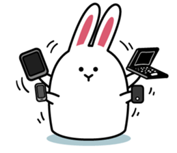 A-Shi Rabbit 3 sticker #9211940