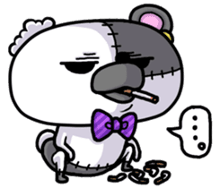 BOROKUMA Story.Life's many phases sticker #9212412