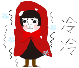 Naughty NANAKO-WINTER LIMITED EDITIONS! sticker #9212513