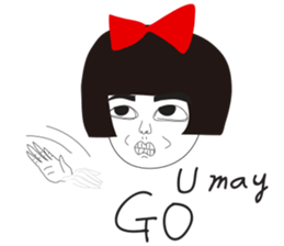 Naughty NANAKO-WINTER LIMITED EDITIONS! sticker #9212525