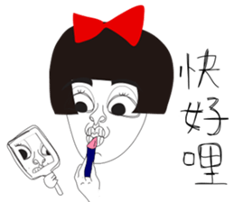 Naughty NANAKO-WINTER LIMITED EDITIONS! sticker #9212533