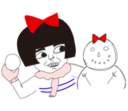 Naughty NANAKO-WINTER LIMITED EDITIONS! sticker #9212541