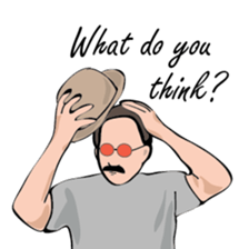 Uncle Oh speaks English Ver.2 sticker #9212947