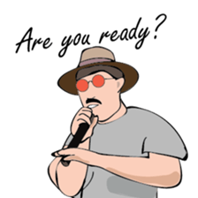 Uncle Oh speaks English Ver.2 sticker #9212950