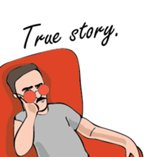 Uncle Oh speaks English Ver.2 sticker #9212954