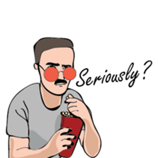 Uncle Oh speaks English Ver.2 sticker #9212955