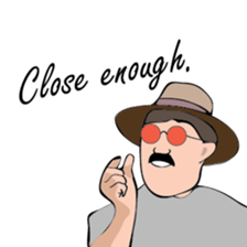 Uncle Oh speaks English Ver.2 sticker #9212957