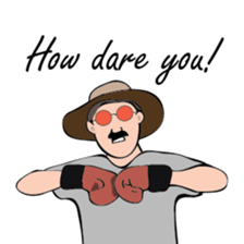 Uncle Oh speaks English Ver.2 sticker #9212964