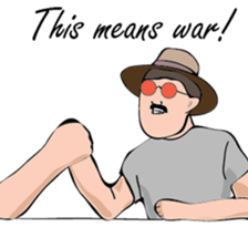 Uncle Oh speaks English Ver.2 sticker #9212965