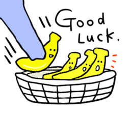 Elephant and Banana are Friends. sticker #9213352