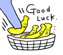 Elephant and Banana are Friends. sticker #9213352