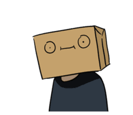 The Paper Bag Man sticker #9213486