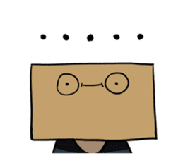 The Paper Bag Man sticker #9213491