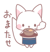 Fox and monkey sticker #9214065