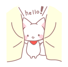 Fox and monkey sticker #9214080