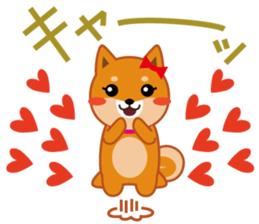 Shiba dog "MUSASHI" 6 sticker #9214359