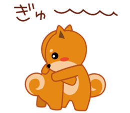 Shiba dog "MUSASHI" 6 sticker #9214363