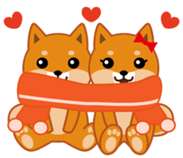 Shiba dog "MUSASHI" 6 sticker #9214364