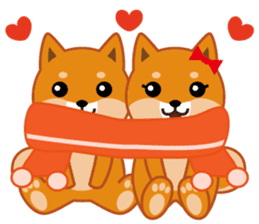 Shiba dog "MUSASHI" 6 sticker #9214364