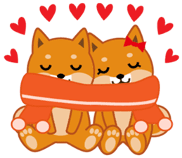 Shiba dog "MUSASHI" 6 sticker #9214365