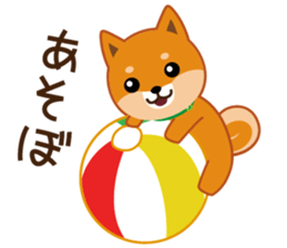 Shiba dog "MUSASHI" 6 sticker #9214368