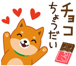 Shiba dog "MUSASHI" 6 sticker #9214376