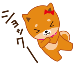 Shiba dog "MUSASHI" 6 sticker #9214381