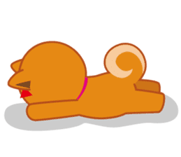 Shiba dog "MUSASHI" 6 sticker #9214382