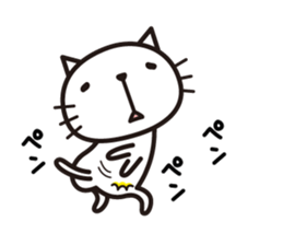 Very loose cat sticker #9214599