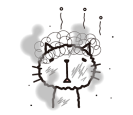 Very loose cat sticker #9214601