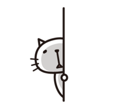 Very loose cat sticker #9214609