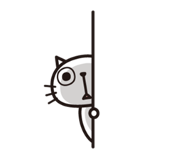 Very loose cat sticker #9214610