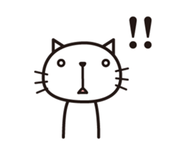 Very loose cat sticker #9214616