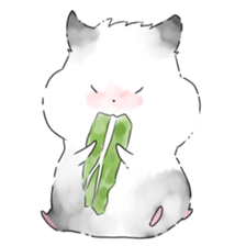 Hamster everyday! sticker #9215672