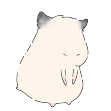 Hamster everyday! sticker #9215686